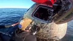 Artemis II Hatch Opening Captured on Video: Astronauts Reunite with Recovery Crew After Historic Splashdown