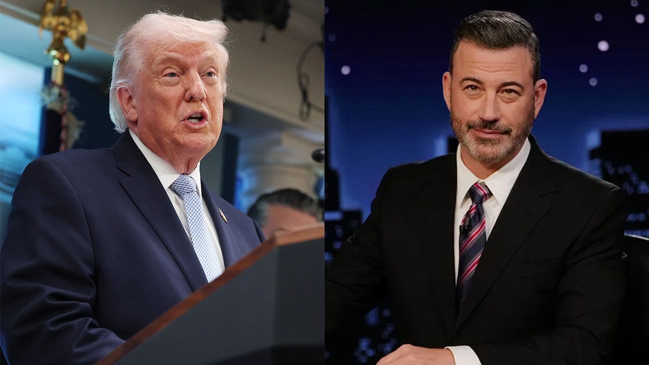 Jimmy Kimmel Claps Back at Trump's Firing Demand, Calls It a Distraction From Epstein Files