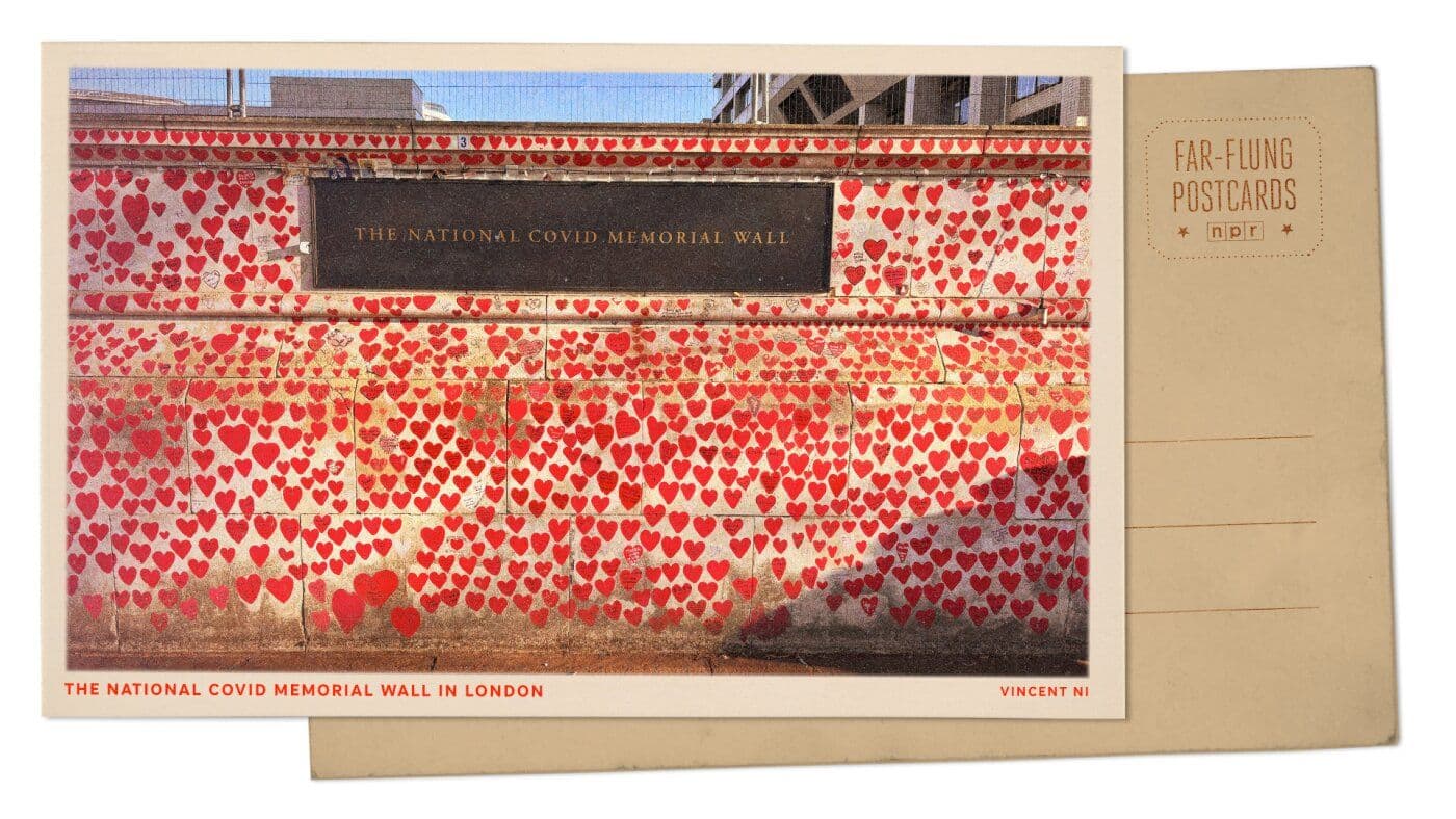 London's National Covid Memorial Wall: A Powerful Tribute Facing the Halls of Parliament