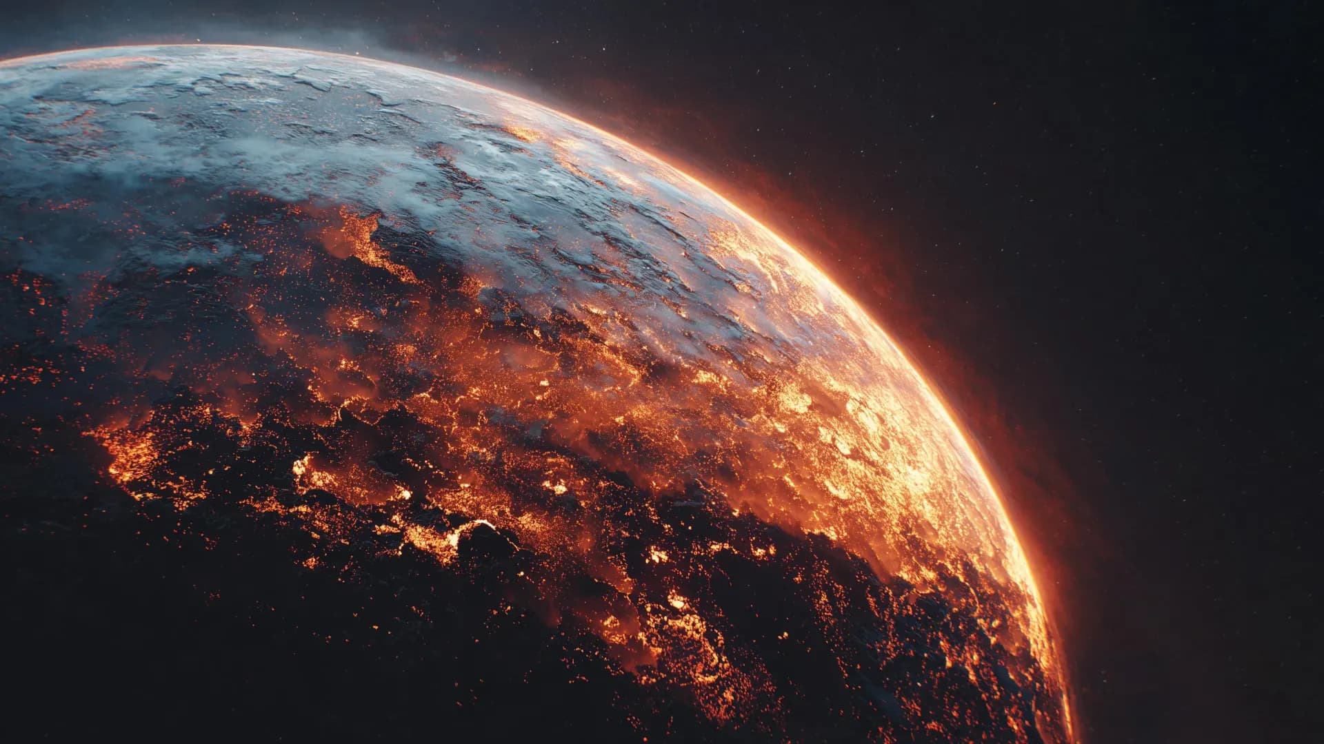 James Webb Telescope Discovers 'Impossible' Atmosphere Wrapped Around Ancient Super Earth