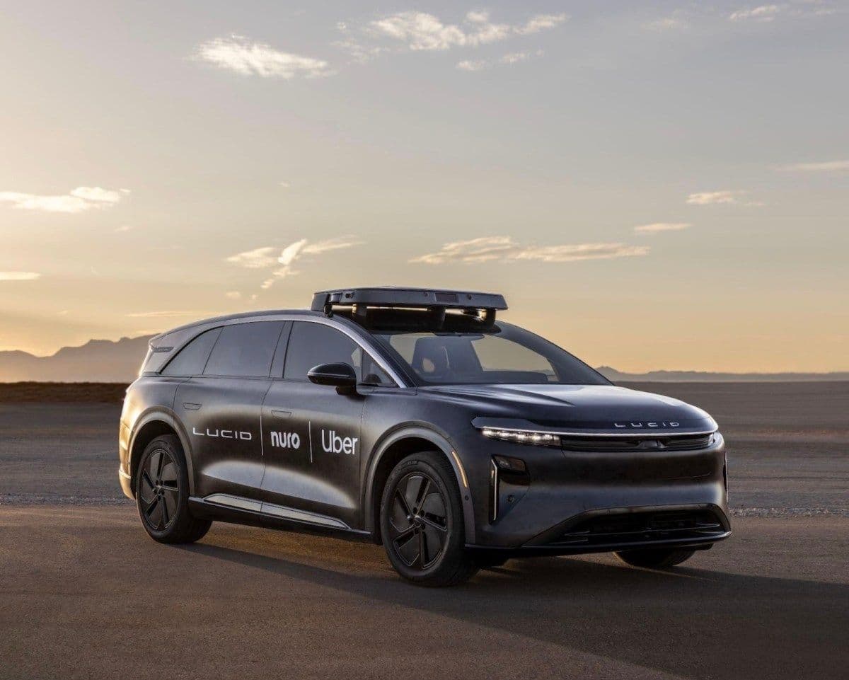 Nuro Secures Driverless Testing Permit for Lucid Gravity SUVs Ahead of Uber Robotaxi Launch