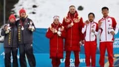 German Paralympic Athletes Turn Their Backs on Russian Gold Medallists in Powerful Podium Protest