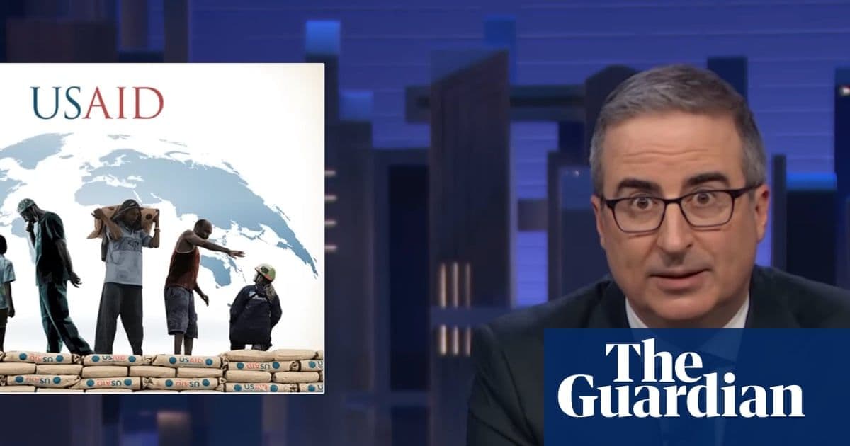 John Oliver Calls USAID Dismantling a 'Man-Made Disaster' with a Devastating Human Toll