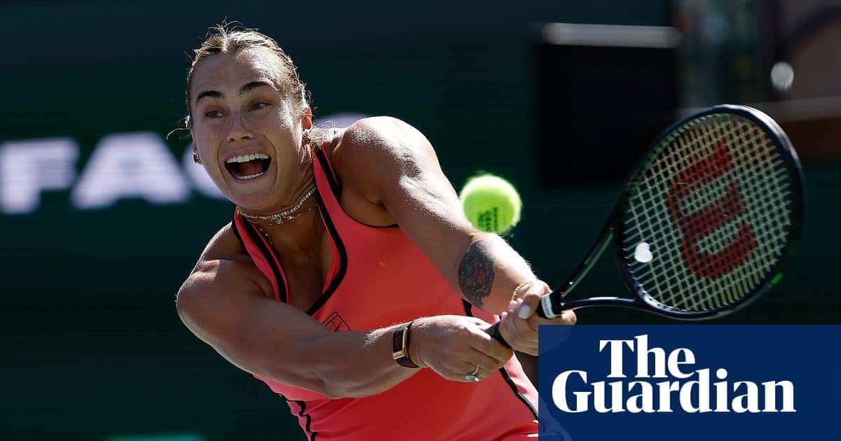 Sabalenka Dominates Osaka at Indian Wells While Gibson Pulls Off Stunning Upset