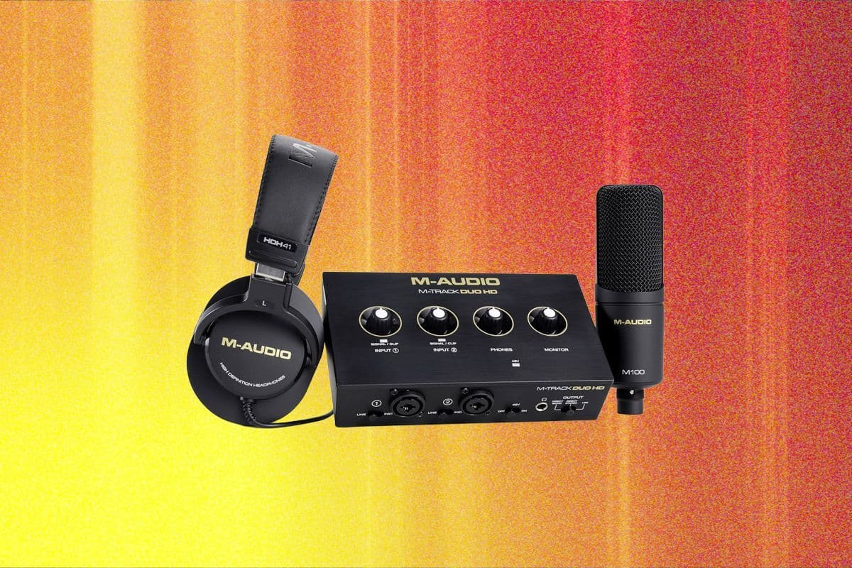 M-Audio M-Track Duo HD Producer Pack Review: Everything You Need to Start Podcasting for $200