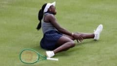 Serena Williams' Queen's Doubles Run at Risk After Victoria Mboko Suffers Knee Injury